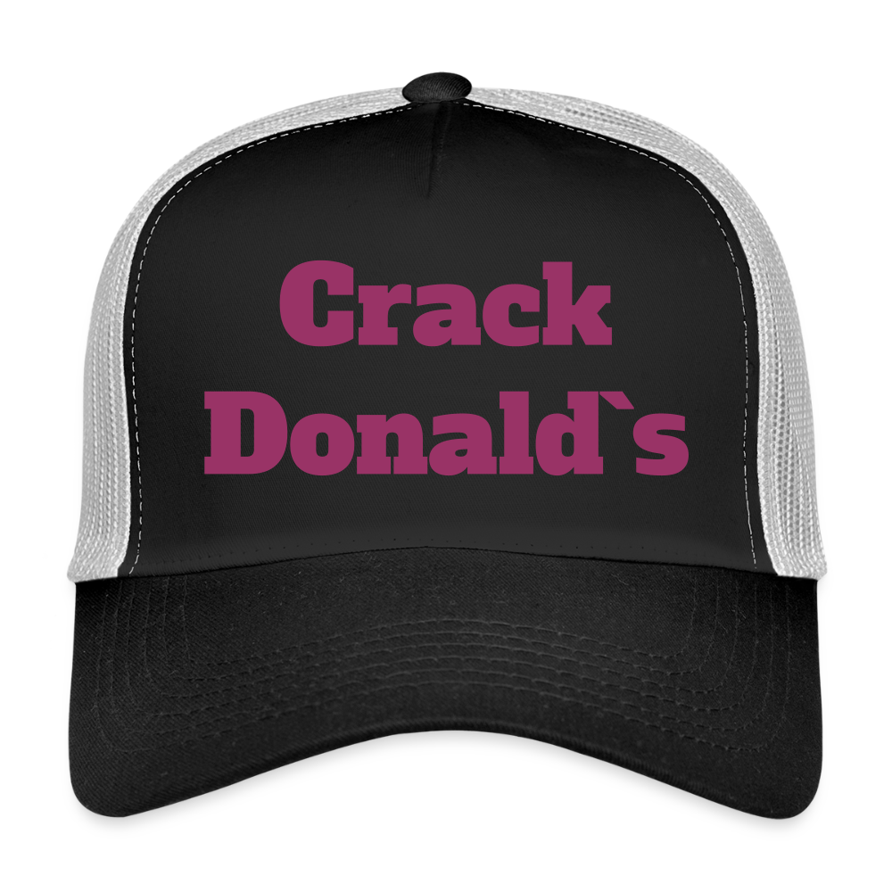MESHCAP - UNISEX - DTC CHERRY_01CRACK - black/stone grey