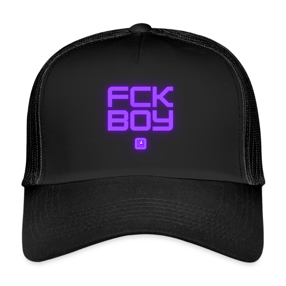 MESHCAP WMC_FCKBOY - black/black