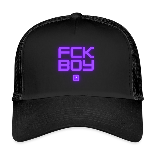 MESHCAP WMC_FCKBOY - black/black