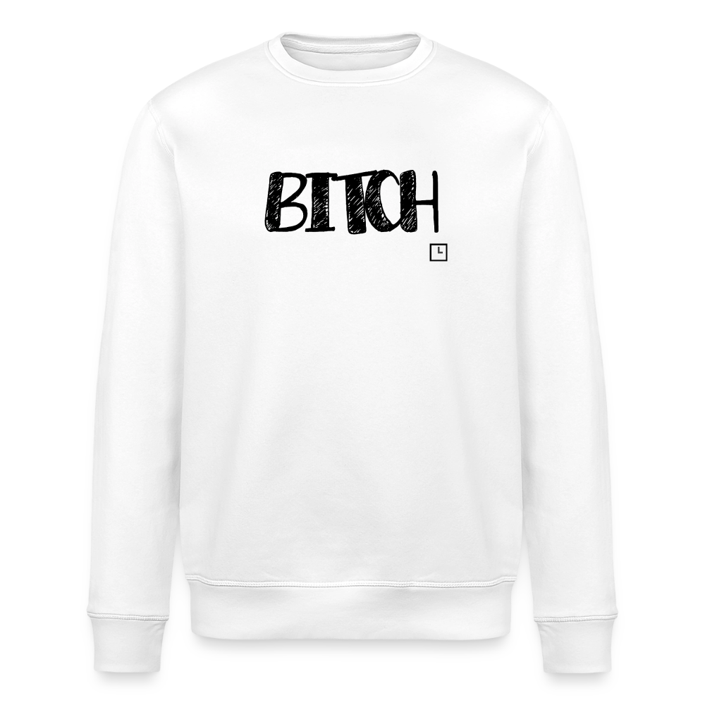 SWEATER BITCH - white
