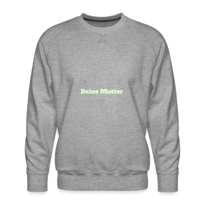 M.P. Sweatshirt - DTG - 26DEINEMUTTER26 - heather grey