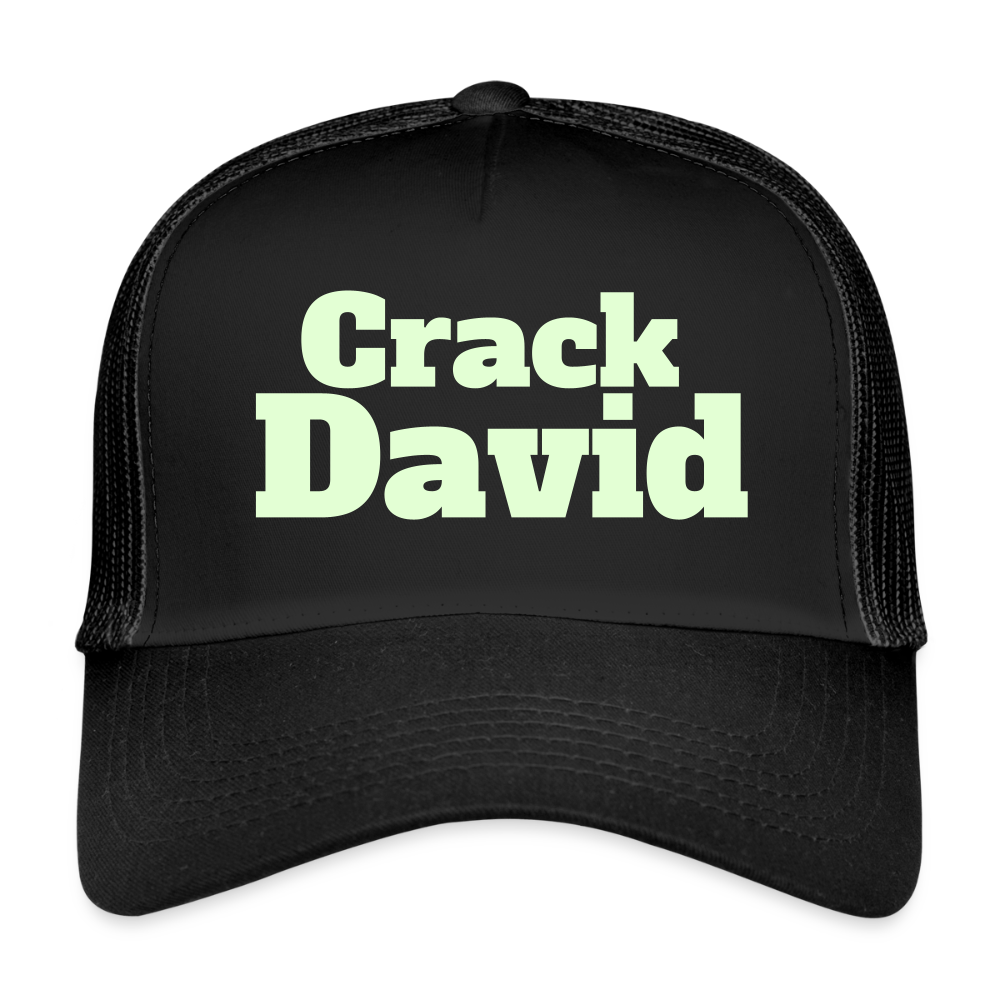 MESHCAP - UNISEX - DTC GLOWY_01DAVID - black/black