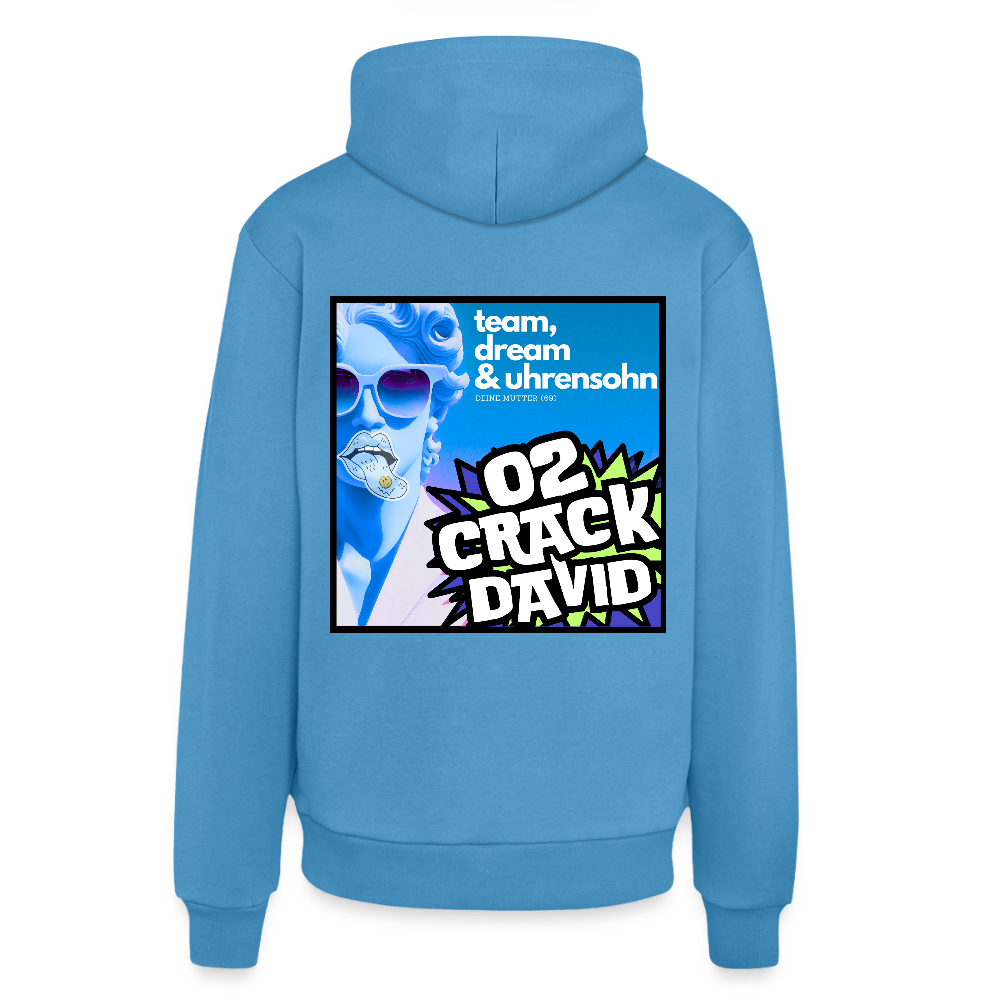 ORGANIC HOODIE - 02DAVID -  Sol Blue