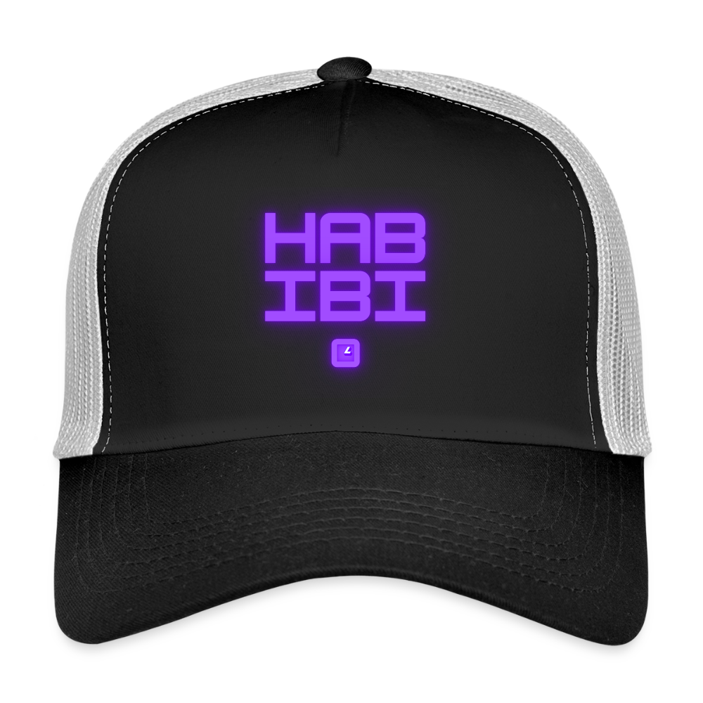 MESHCAP WMC_HABIBI - black/stone grey