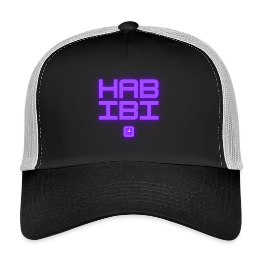 MESHCAP WMC_HABIBI - black/stone grey
