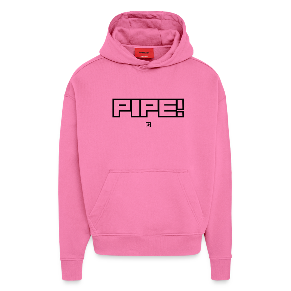 HOODIE US_PIPE - AURA PINK