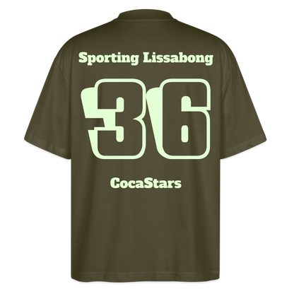 T-Shirt OS 200 g/m² - DTC - GLOWY_36LISSABONG - khaki