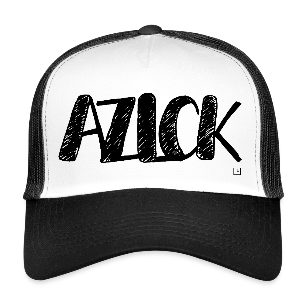 MESHCAP AZLCK - white/black