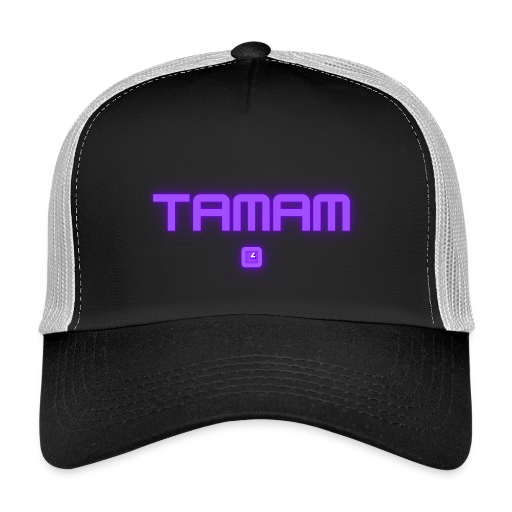 MESHCAP WMC_TAMAM - black/stone grey