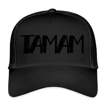 MESHCAP TAMAM - black/black