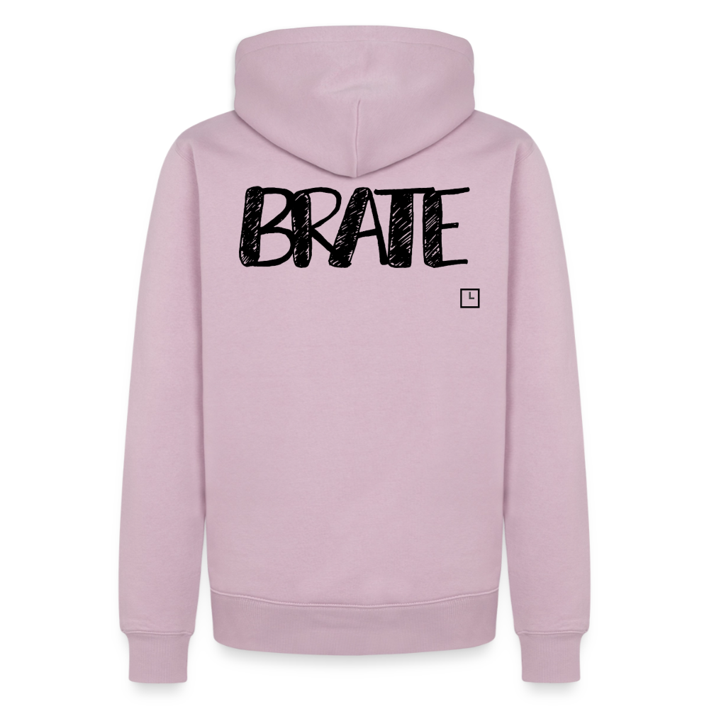 HOODIE BRATE - dusky pink