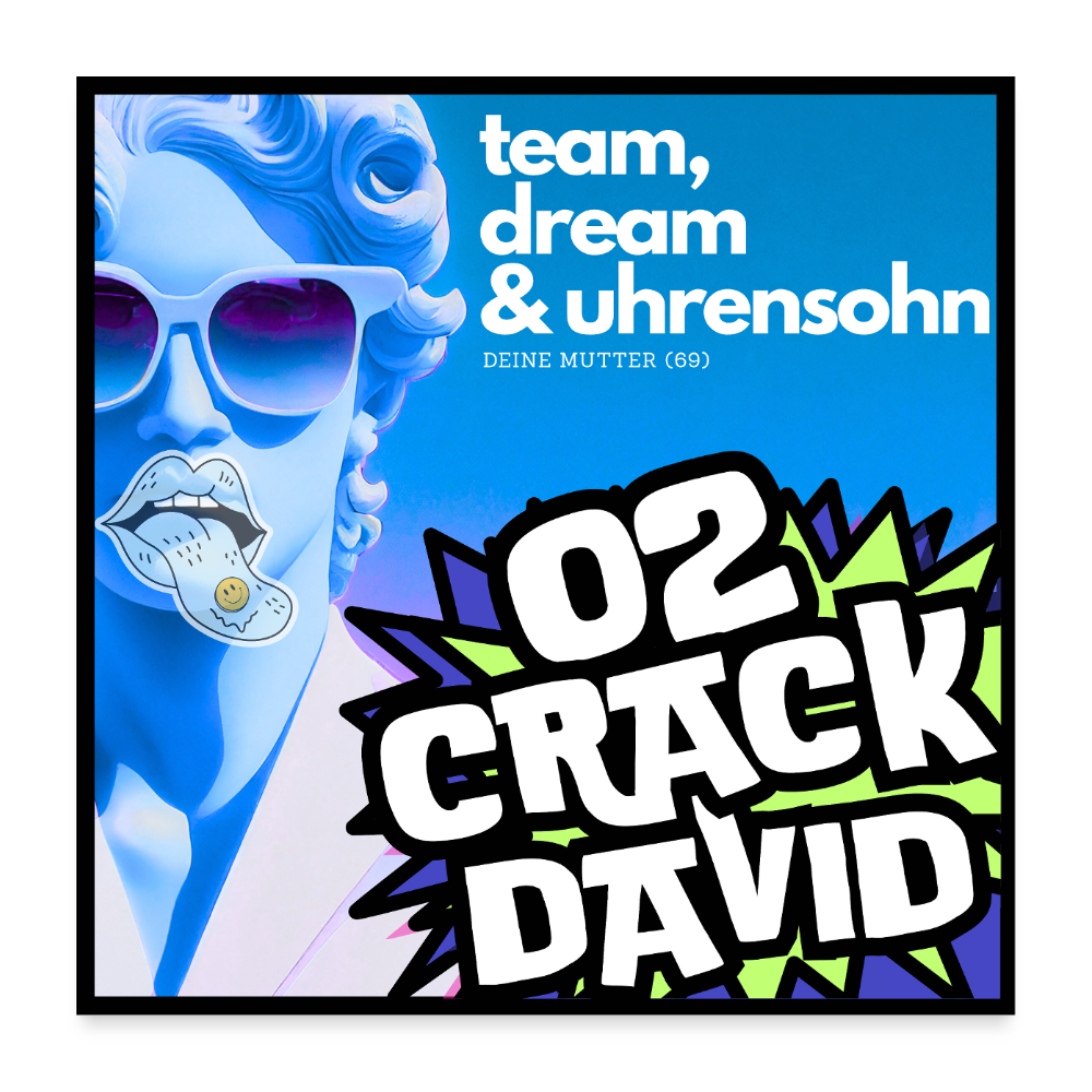 POSTER ART BIG - 02DAVID - white