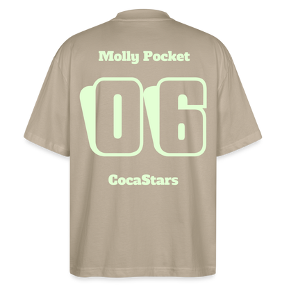 T-Shirt OS 200 g/m² - DTC - GLOWY_06MOLLY - stone