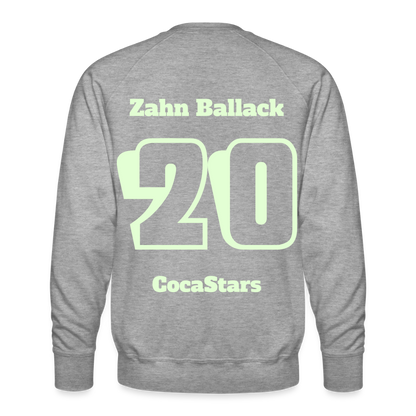 M.P. Sweatshirt - DTG - 20ZAHNBALLACK20 - heather grey