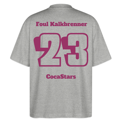 T-Shirt OS 200 g/m² - DTC - CHERRY_23FOUL - heather grey