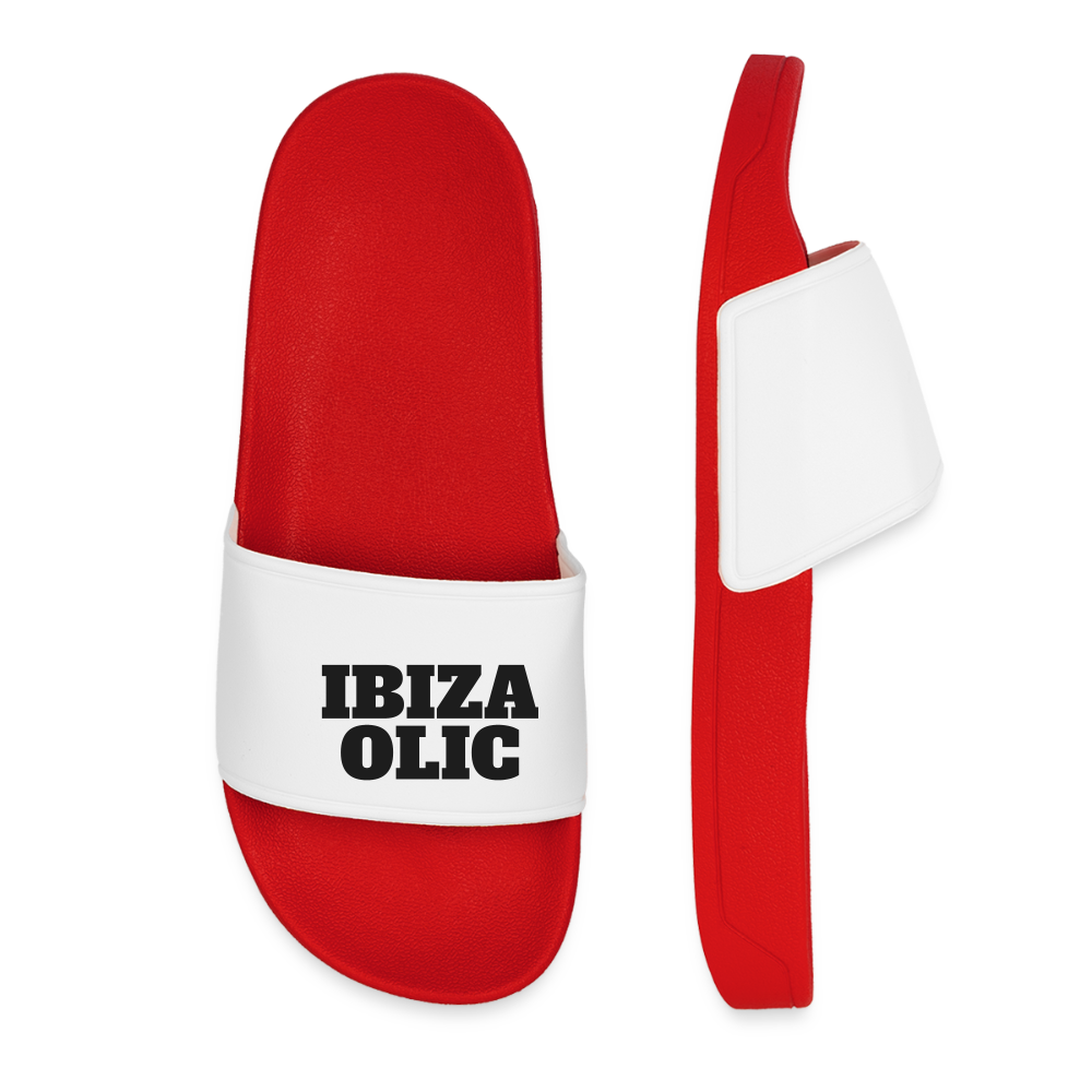 WOMEN POOL SLIDER DTC_BLK09 - red