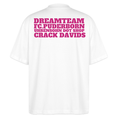 T-SHIRT DT_M/DAVIDS - white