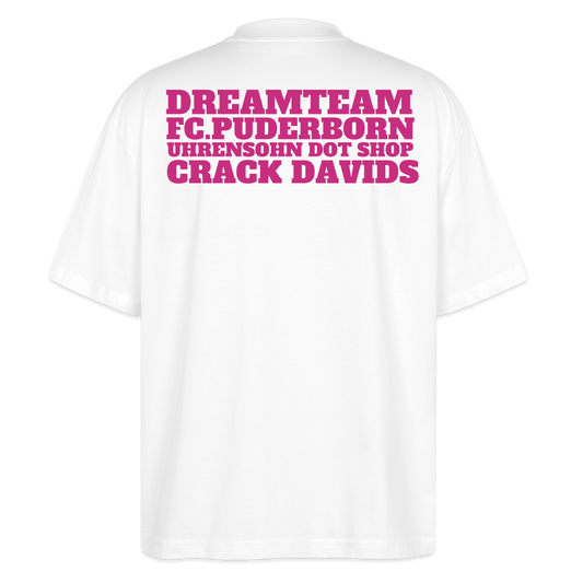 T-SHIRT DT_M/DAVIDS - white