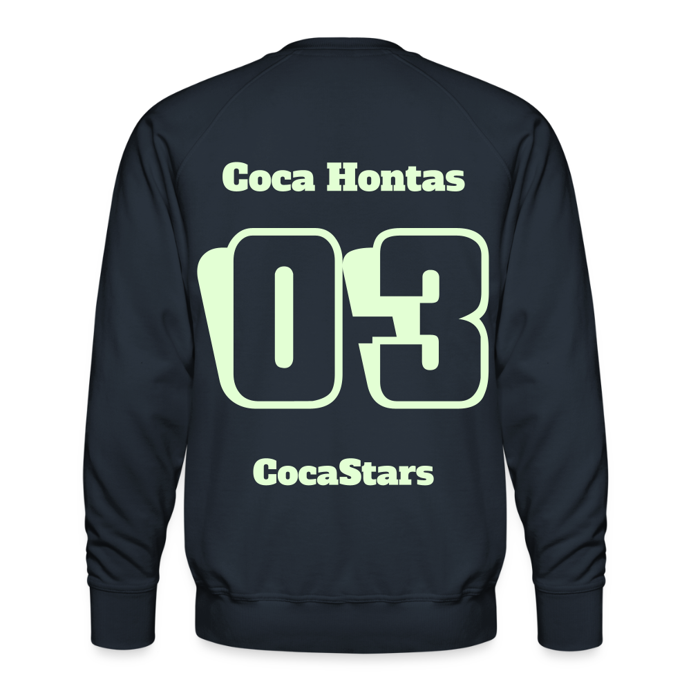 M.P. Sweatshirt - DTG - 03CocaHontas03 - navy
