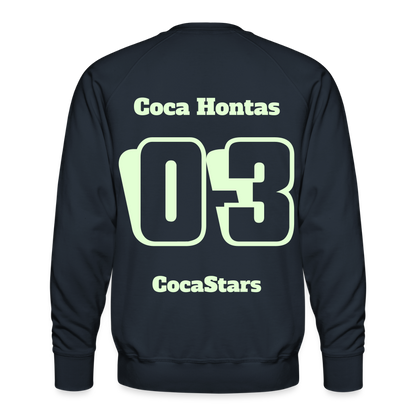 M.P. Sweatshirt - DTG - 03CocaHontas03 - navy