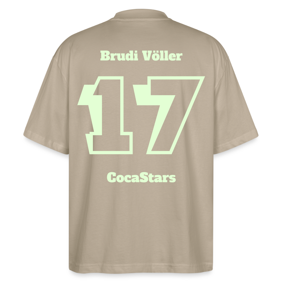 T-Shirt OS 200 g/m² - DTC - GLOWY_17BRUDI - stone