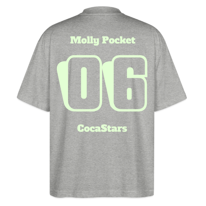 T-Shirt OS 200 g/m² - DTC - GLOWY_06MOLLY - heather grey