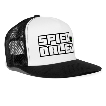 MeshCap - USC - "SD" - white/black