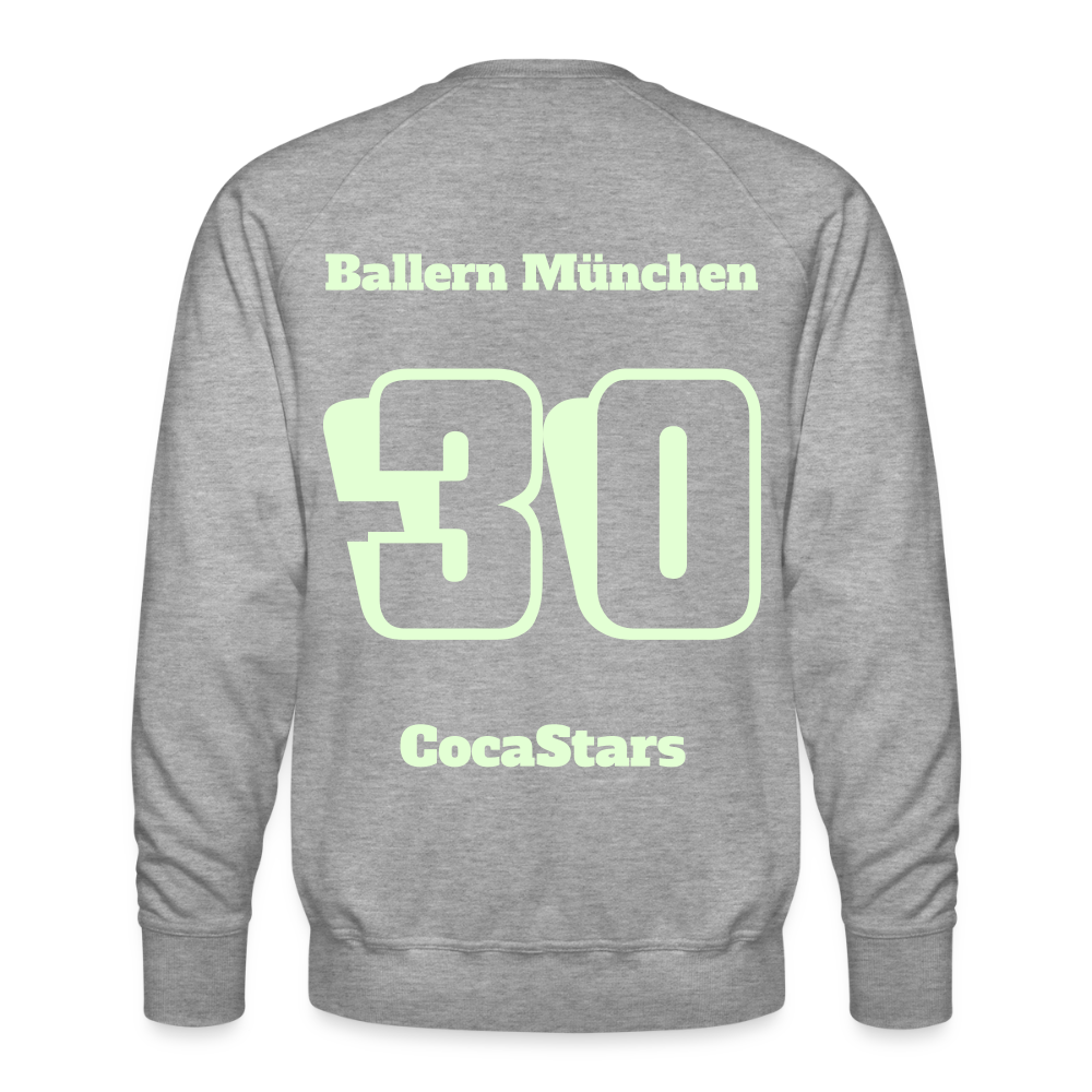 M.P. Sweatshirt - DTG - 30BALLERNMÜNCHEN30 - heather grey