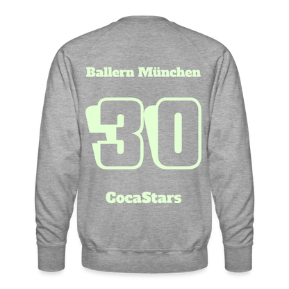 M.P. Sweatshirt - DTG - 30BALLERNMÜNCHEN30 - heather grey