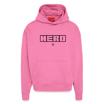 HOODIE US_HERO - AURA PINK