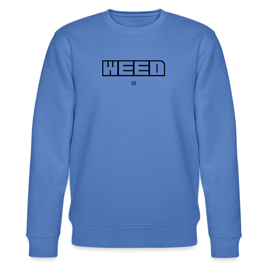SWEATER US_WEED - bright blue