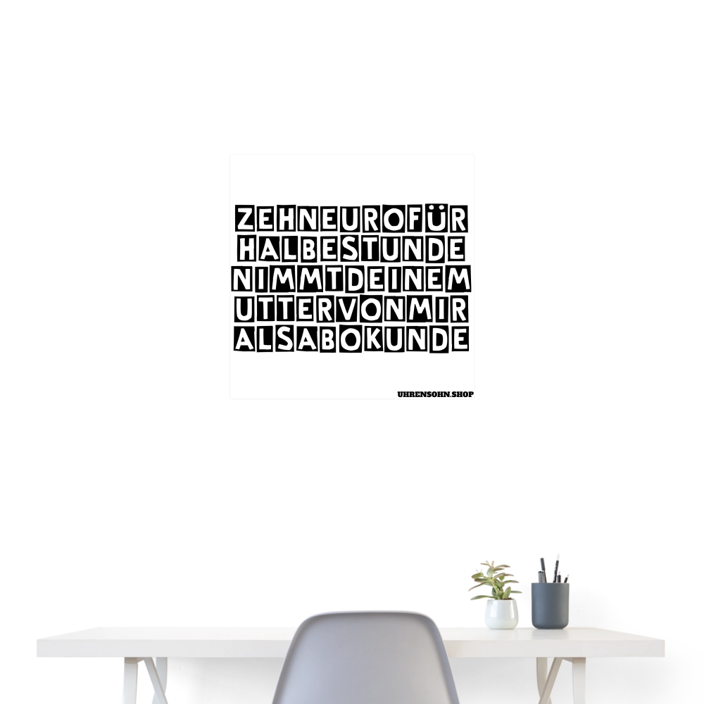 BIG/POSTER W?MC3 - white