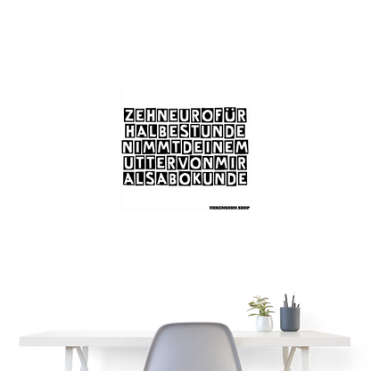 BIG/POSTER W?MC3 - white