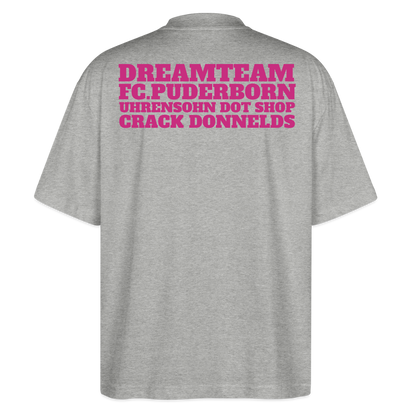 T-SHIRT DT_M/CRACK - heather grey