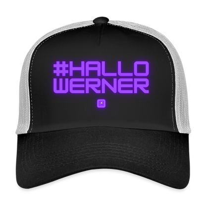 MESHCAP WMC_WERNER - black/stone grey