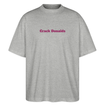 T-Shirt OS 200 g/m² CHERRY_01CRACK - heather grey