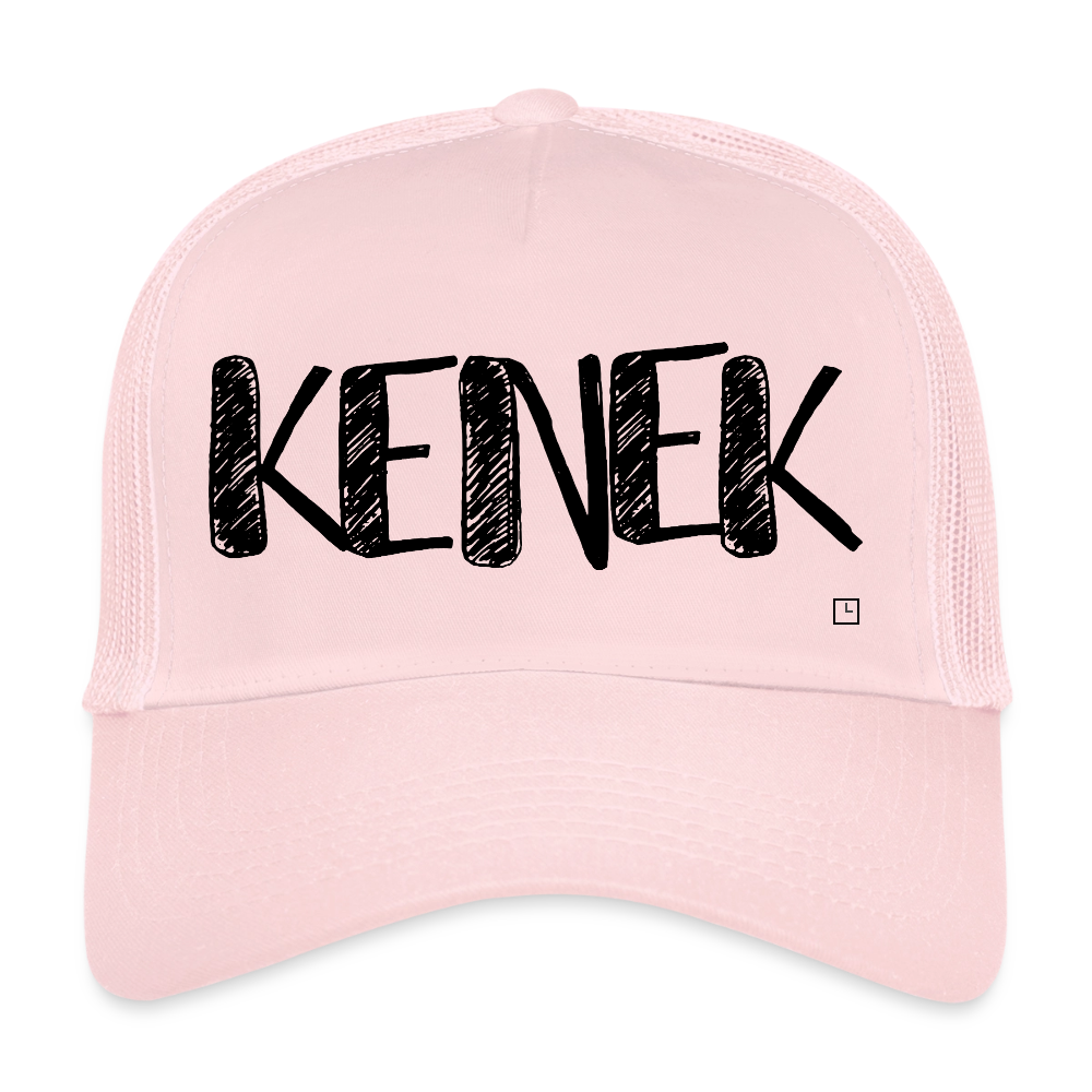 MESHCAP KENEK - pale pink