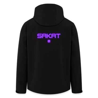 SOFT JACKET WMC_SAKAT - black