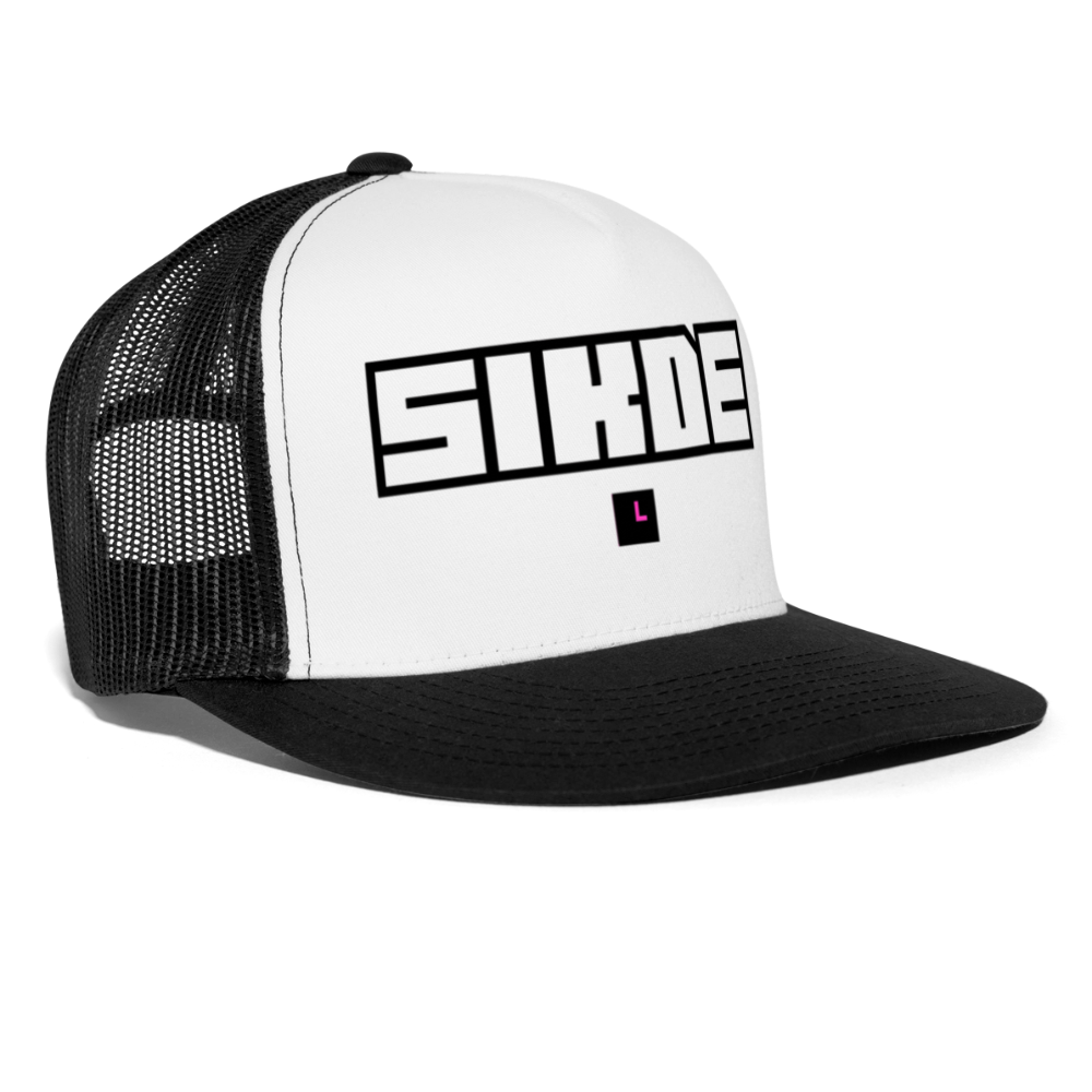 MeshCap - USC - "SIKDE" - white/black