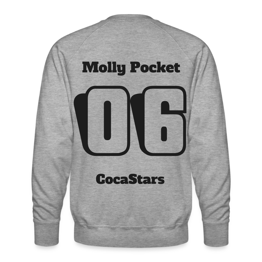 M.P. Sweatshirt - DTB - 06MollyPocket06 - heather grey