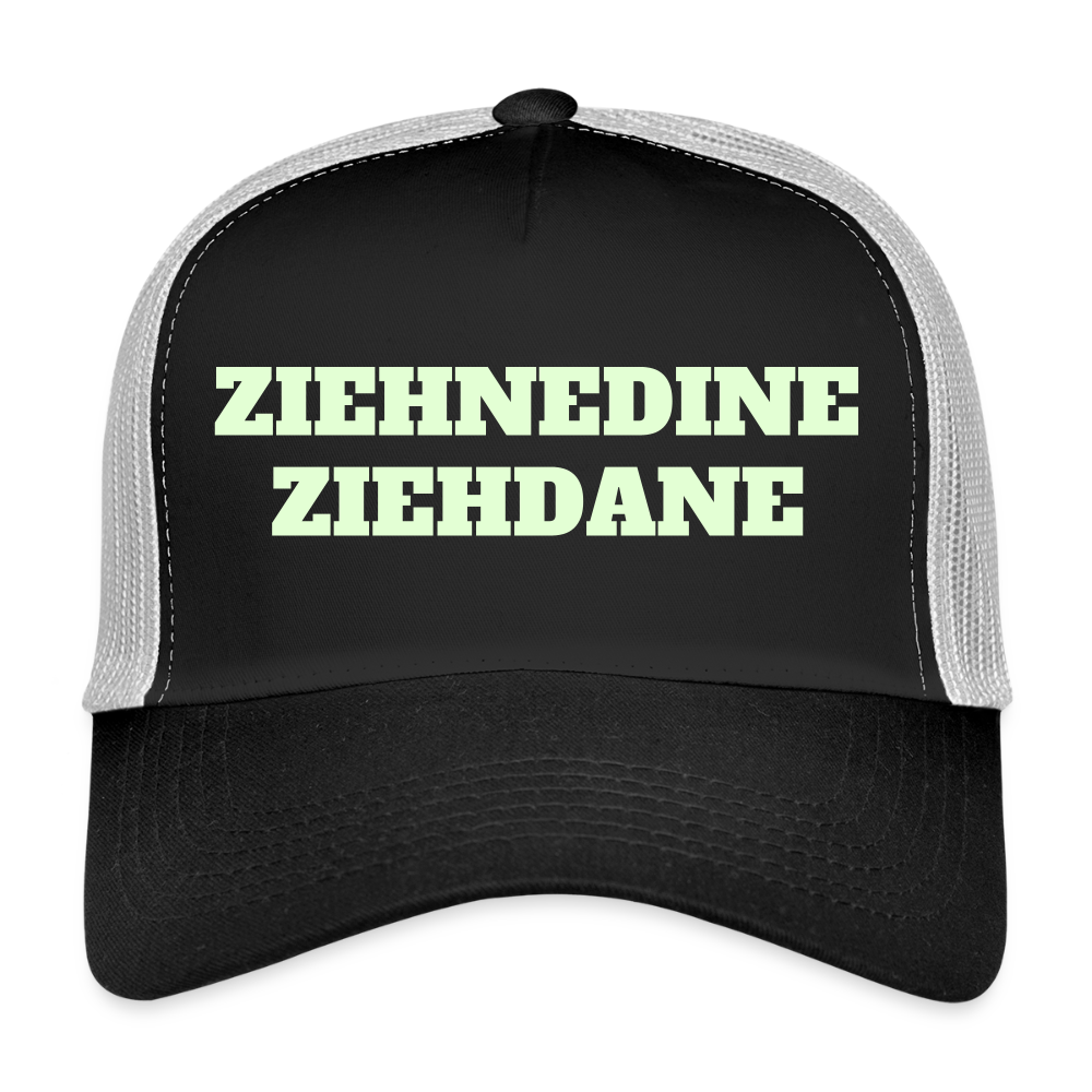 MESHCAP - UNISEX - DTC GLOWY_11ZIEHNEDINE - black/stone grey