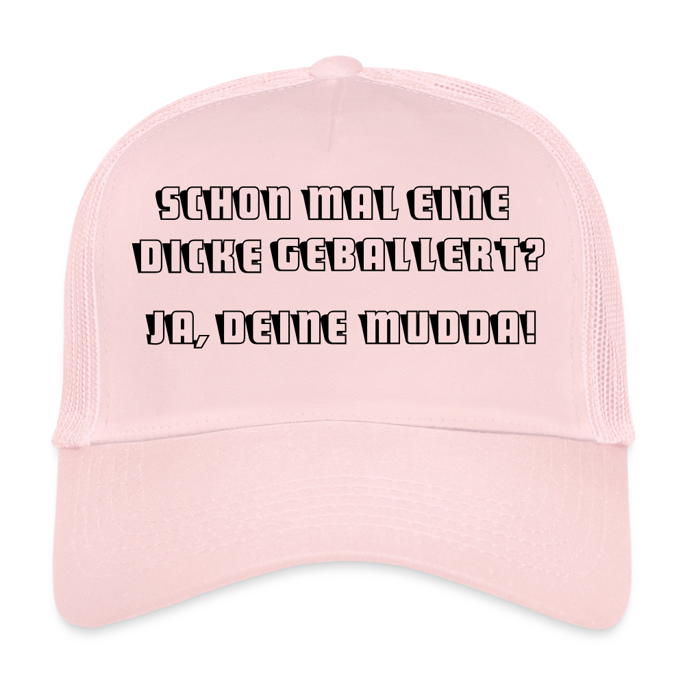 MESHCAP UNISEX ZPC_"MUDDA1" - pale pink