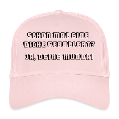 MESHCAP UNISEX ZPC_"MUDDA1" - pale pink