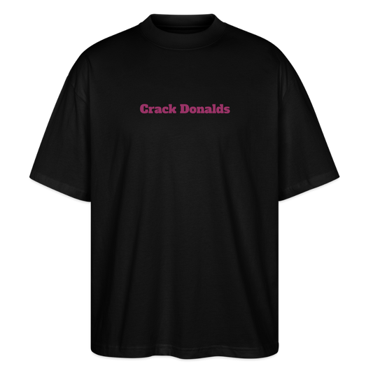 T-Shirt OS 200 g/m² CHERRY_01CRACK - black