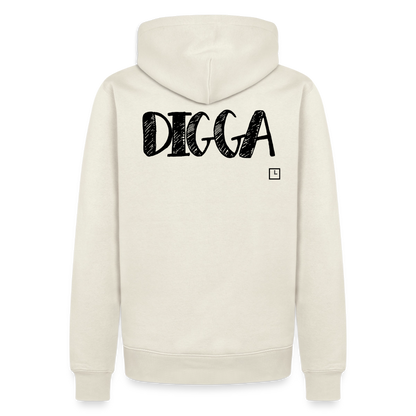 HOODIE DIGGA - off white