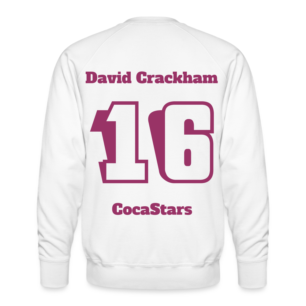 M.P. Sweatshirt - DTR - 16DAVIDCRACKHAM16 - white