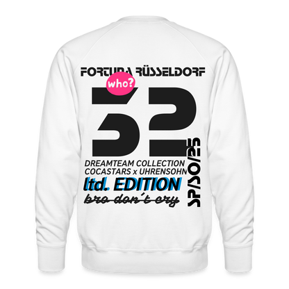 Men’s Premium Sweatshirt - DTW - 32FORTUNARÜSSELDORF32 - white