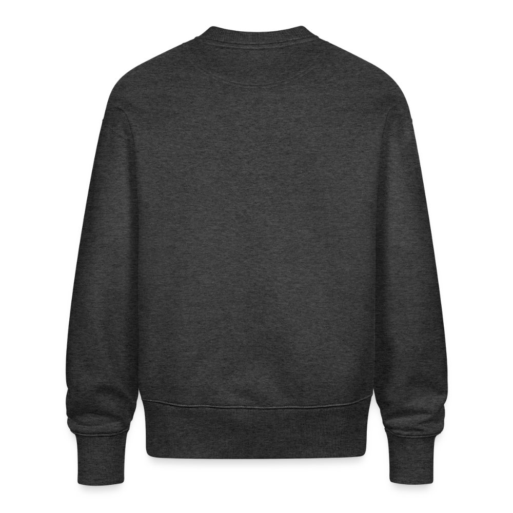 Unisex OS Organic Sweatshirt 350 g/m² - USC_KETA - dark heather grey