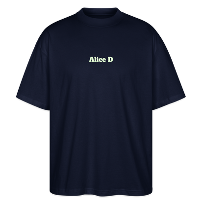 T-Shirt OS 200 g/m² - DTC - GLOWY_24ALICE - navy