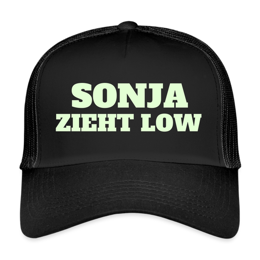 MESHCAP - UNISEX - DTC GLOWY_10SONJA - black/black